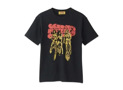 HYSTERIC GLAMOUR Hit The Road Chibi T-Shirt "Black"