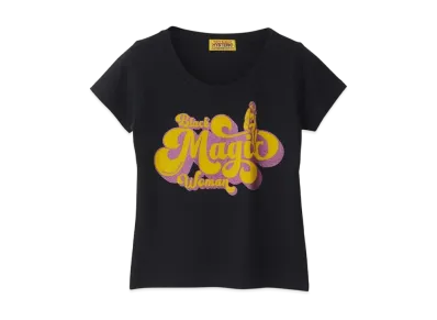 HYSTERIC GLAMOUR Black Magic Woman Chibi T-Shirt "Black"