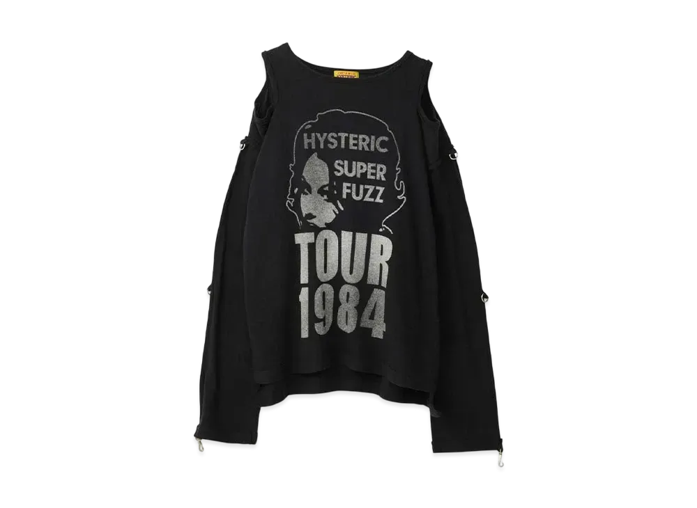 HYSTERIC GLAMOUR Tour 1984 Pullover "Black"