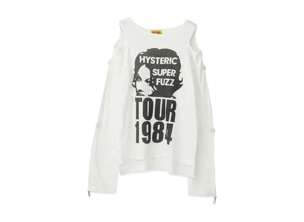 HYSTERIC GLAMOUR Tour 1984 Pullover "White"