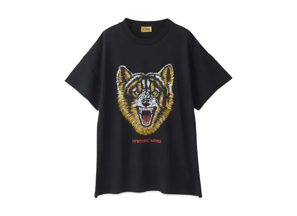 HYSTERIC GLAMOUR Hysteric Noise Oversized T-Shirt "Black"