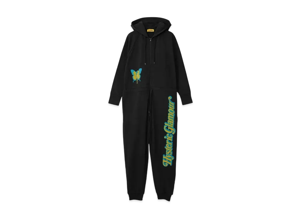 HYSTERIC GLAMOUR Fly Like A Butterfly All In One "Black"