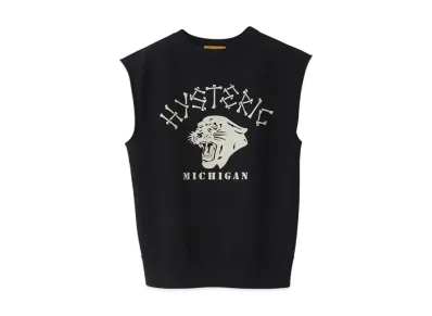 HYSTERIC GLAMOUR Detroit Tribe Vest "Black"