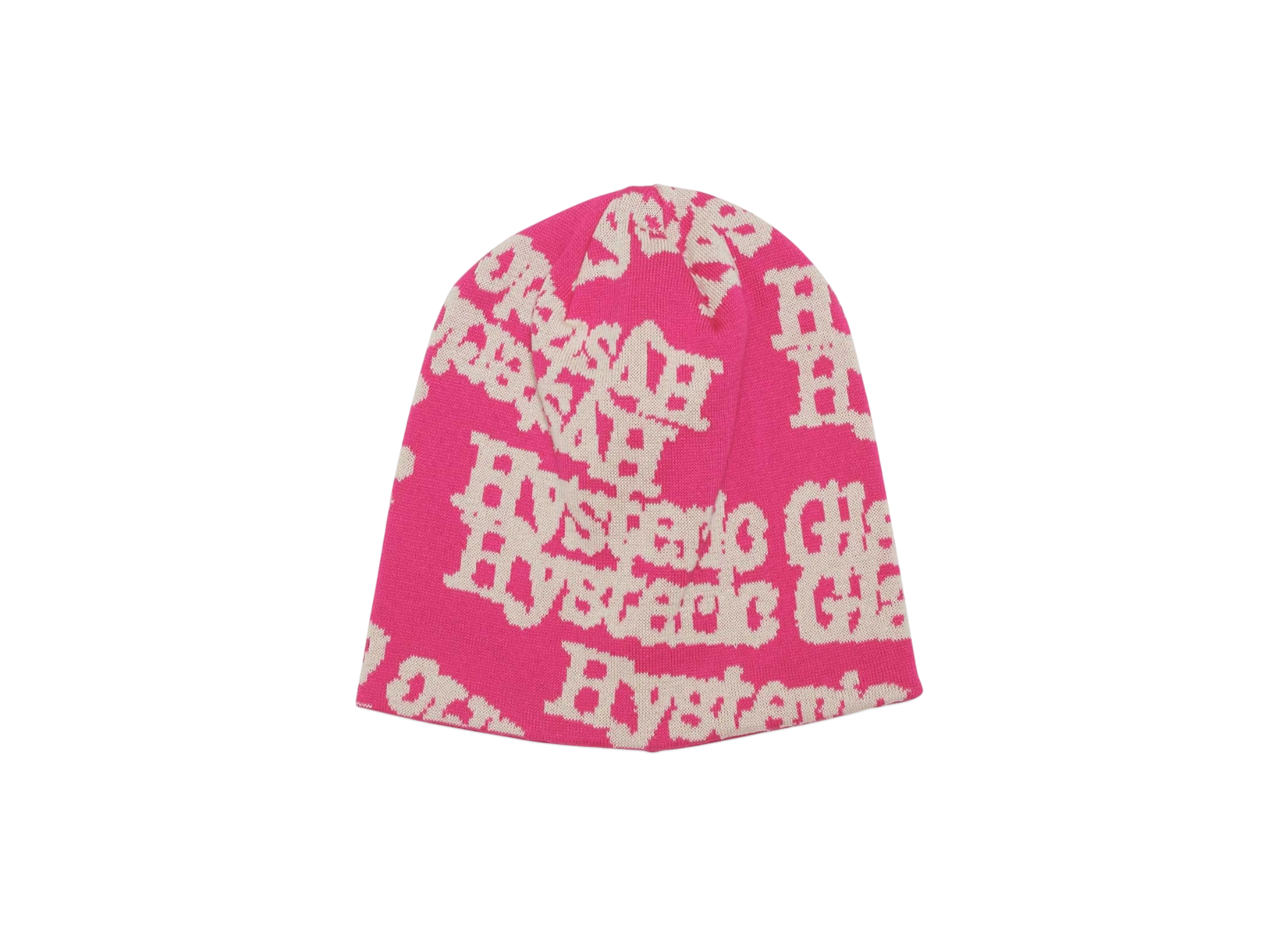 HYSTERIC GLAMOUR Type Logo Oversized Beanie "Pink"