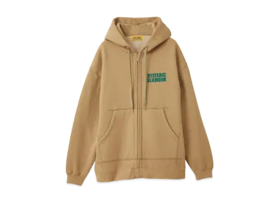 HYSTERIC GLAMOUR Light My Fire Oversized Hoodie "Beige"