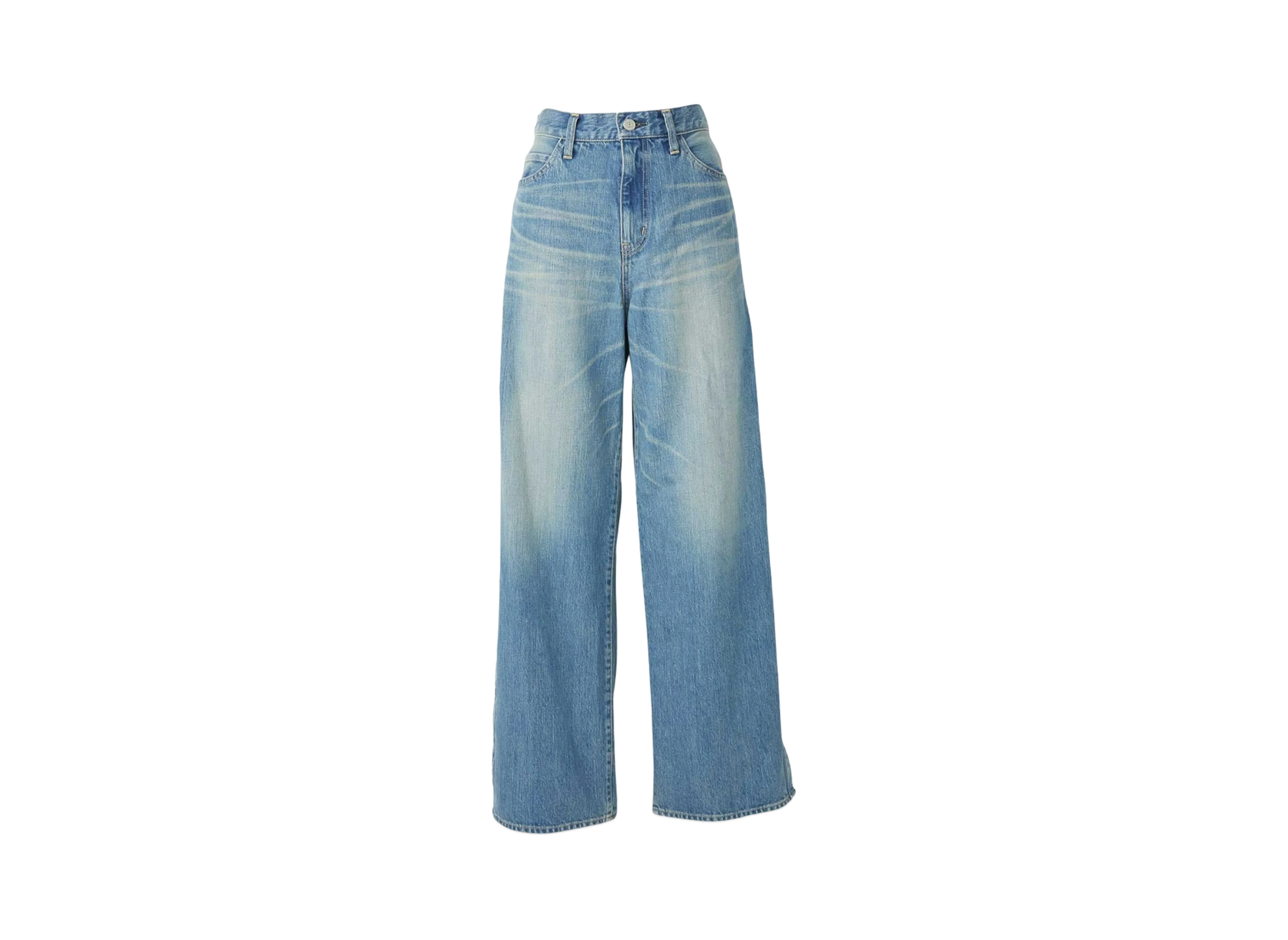 HYSTERIC GLAMOUR Side Open Denim Pants "Light Indigo Blue"