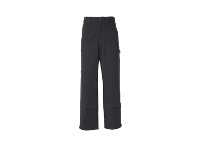 HYSTERIC GLAMOUR Double Knee Painter Pants "Black"