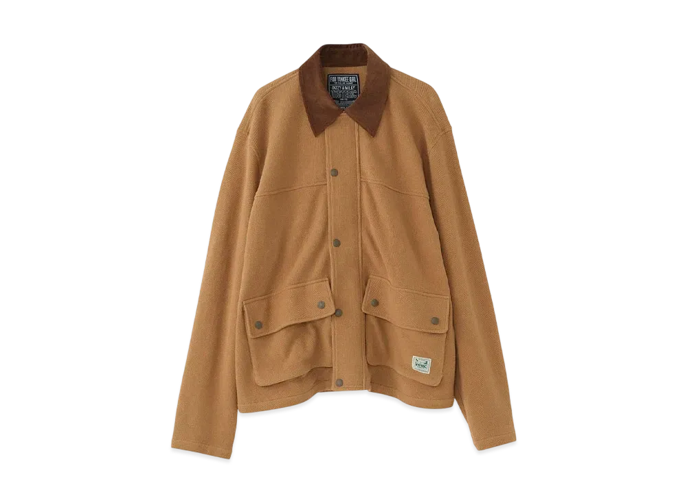 HYSTERIC GLAMOUR Authentic Work Jacket "Brown"