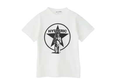 HYSTERIC GLAMOUR Kids Star Bright T-Shirt "Green"