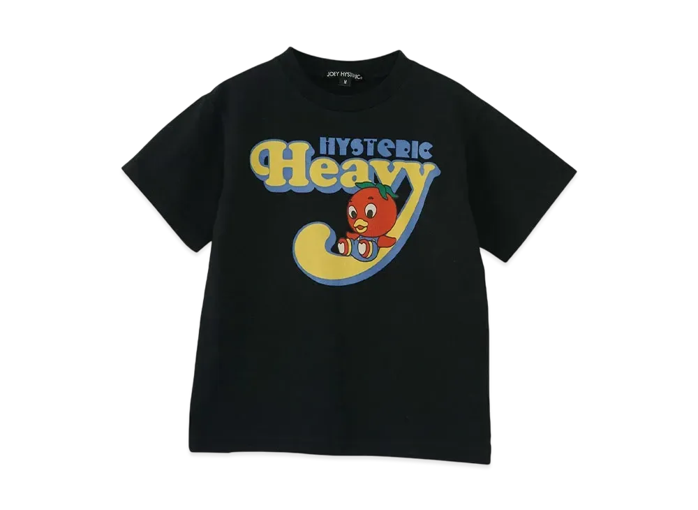 HYSTERIC GLAMOUR Kids Hysteric Heavy T-Shirt "Black"