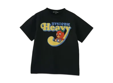 HYSTERIC GLAMOUR Kids Hysteric Heavy T-Shirt "Black"
