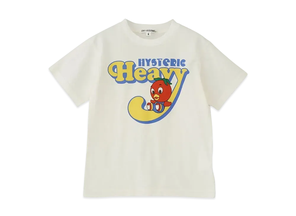 HYSTERIC GLAMOUR Kids Hysteric Heavy T-Shirt "White"