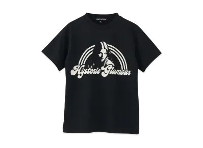 HYSTERIC GLAMOUR Kids Hg Rainbow T-Shirt "Black"