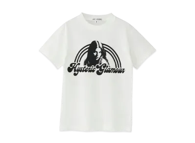 HYSTERIC GLAMOUR Kids Hg Rainbow T-Shirt "White"