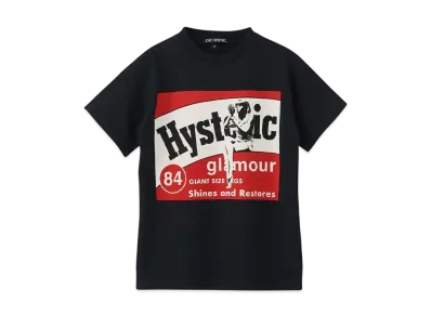 HYSTERIC GLAMOUR Kids Hg Polish T-Shirt "Black"