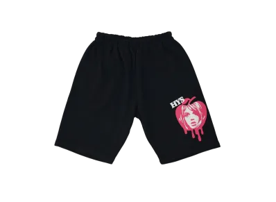 HYSTERIC GLAMOUR Kids Melt Apple Shorts "Black"