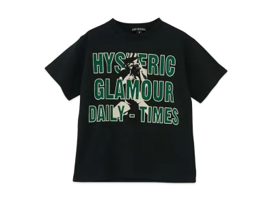 HYSTERIC GLAMOUR Kids Daily Hysteric T-Shirt "Black"