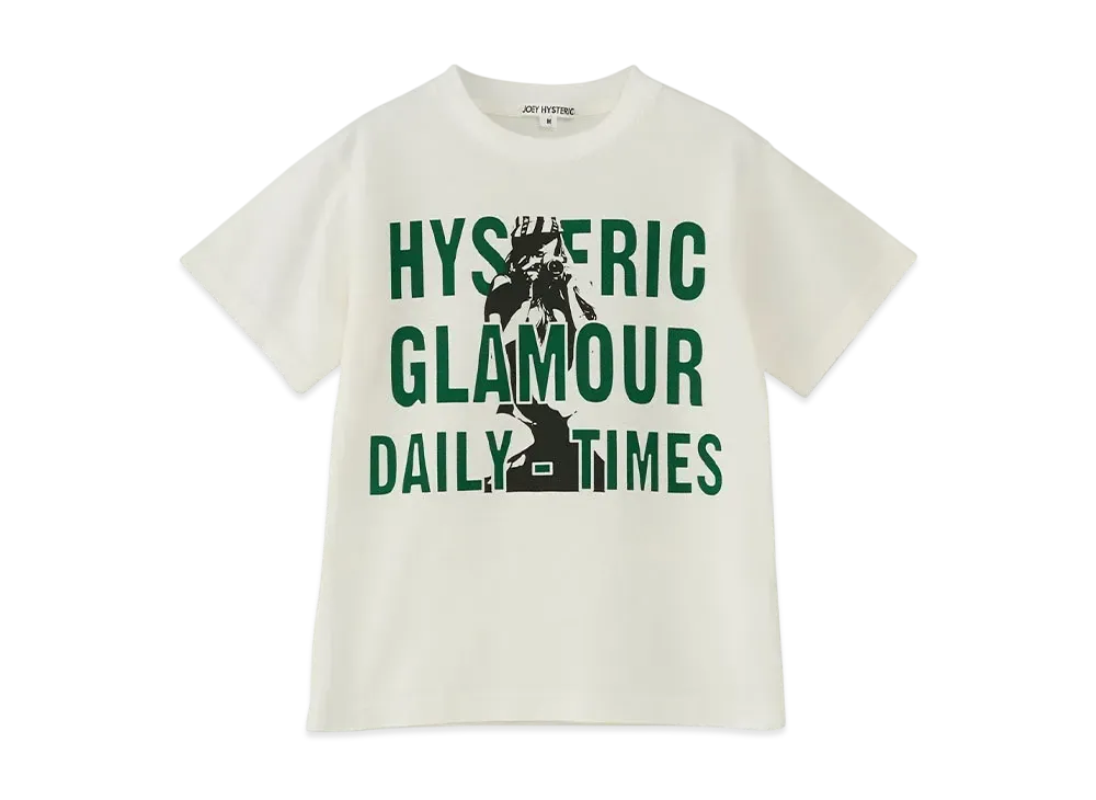HYSTERIC GLAMOUR Kids Daily Hysteric T-Shirt "White"
