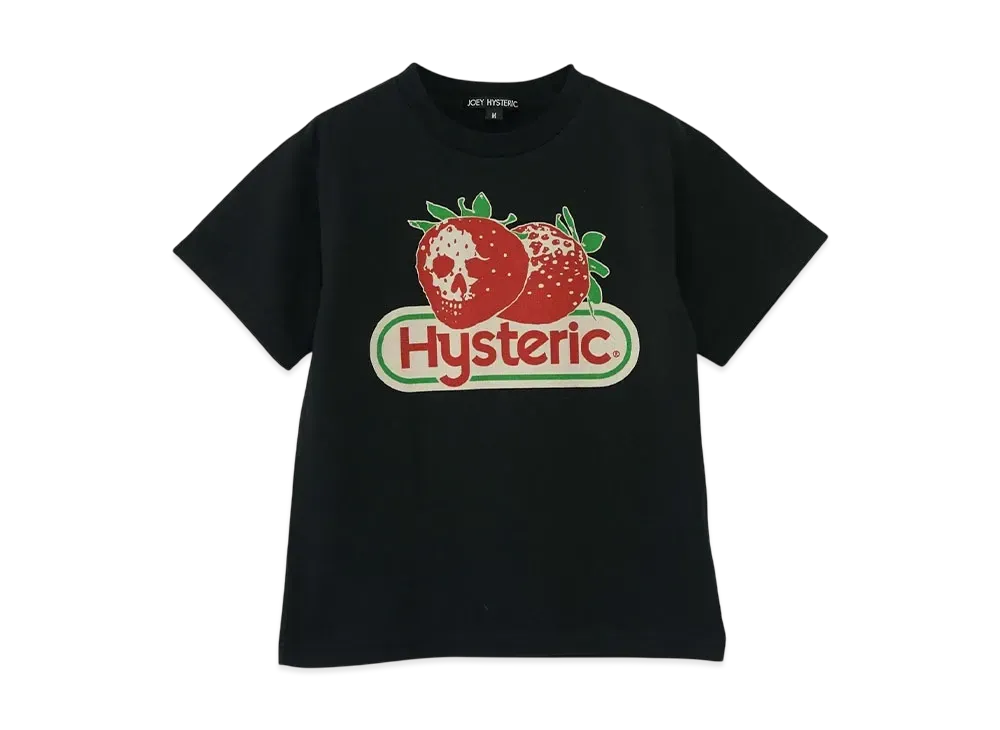 HYSTERIC GLAMOUR Kids Berry Hysteric T-Shirt "Black"