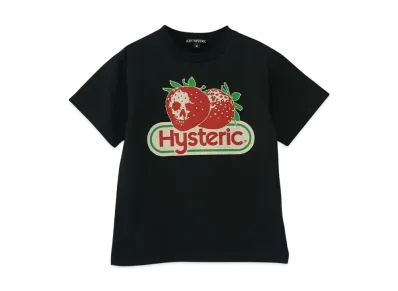 HYSTERIC GLAMOUR Kids Berry Hysteric T-Shirt "Black"