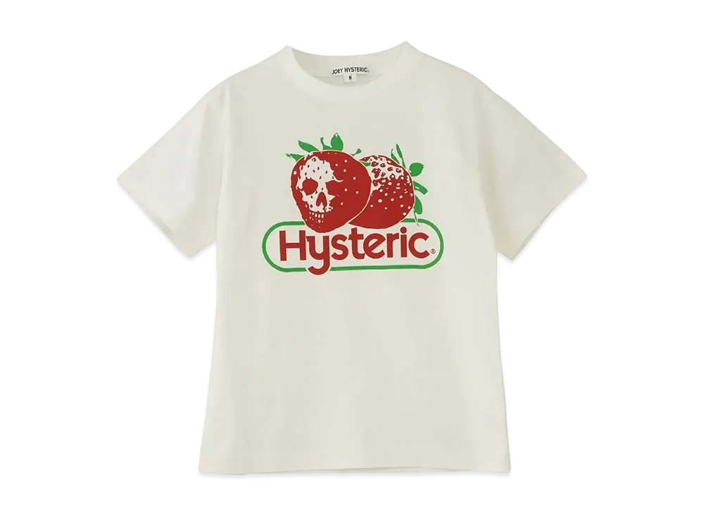 HYSTERIC GLAMOUR Kids Berry Hysteric T-Shirt "White"