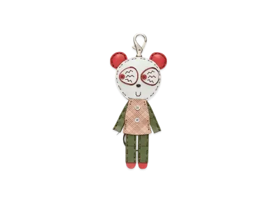 HYSTERIC GLAMOUR Ojaga Design/Red Eye Panda Key Chain "Multi"