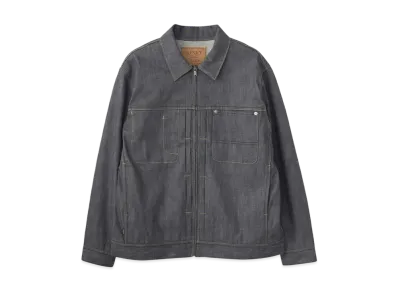 HYSTERIC GLAMOUR Zip Denim Jacket "Dark Indigo Blue"