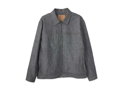 HYSTERIC GLAMOUR Zip Denim Jacket "Light Indigo Blue"