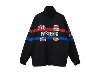 HYSTERIC GLAMOUR Hysteric Racing Jacket "Black"