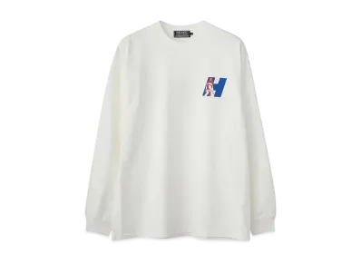 HYSTERIC GLAMOUR Hysteric Racing T-Shirt "White"