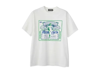 HYSTERIC GLAMOUR Hg Label T-Shirt "White"
