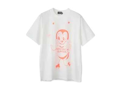HYSTERIC GLAMOUR Hys Bee T-Shirt "White"