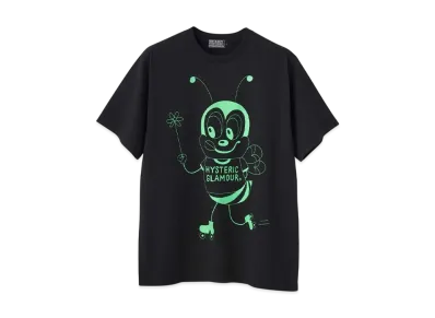 HYSTERIC GLAMOUR Hys Bee T-Shirt "Black"