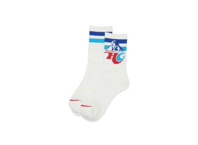 HYSTERIC GLAMOUR Hg Drink Sports Socks "White"
