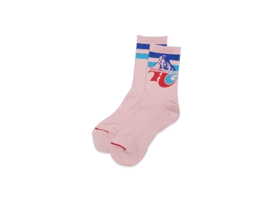 HYSTERIC GLAMOUR Hg Drink Sports Socks "Pink"