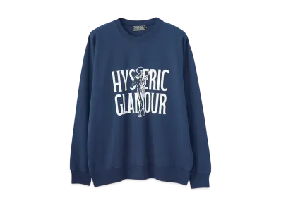 HYSTERIC GLAMOUR Super Soul Sweatshirt "Navy"