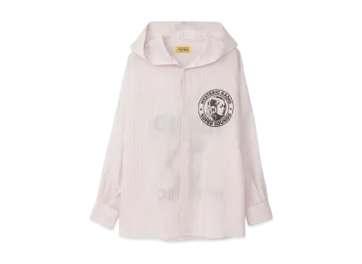 HYSTERIC GLAMOUR Hysteric Radio Hooded Shirt "Pink"