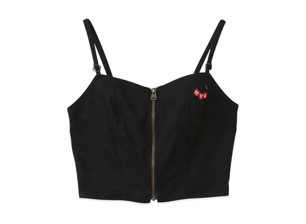 HYSTERIC GLAMOUR Military Bustier "Black"