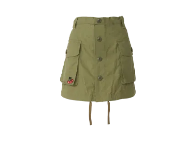 HYSTERIC GLAMOUR Military Skirt "Khaki"
