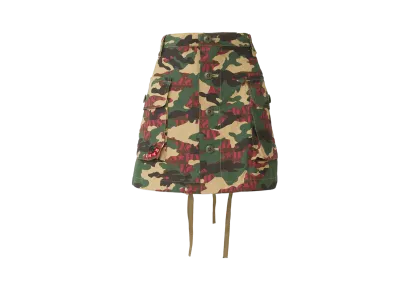 HYSTERIC GLAMOUR Military Skirt "Khaki System"