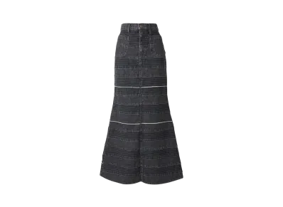 HYSTERIC GLAMOUR Scratch Mermaid Skirt "Black"