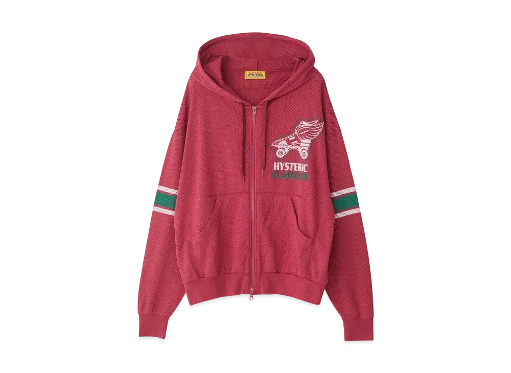 HYSTERIC GLAMOUR Hysteric Rollers Hoodie "Pink"