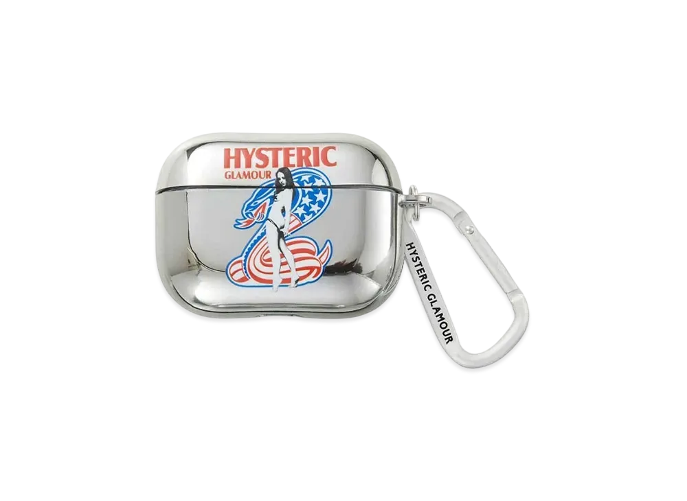 HYSTERIC GLAMOUR Us Cobra Airpods Pro Case "Silver"