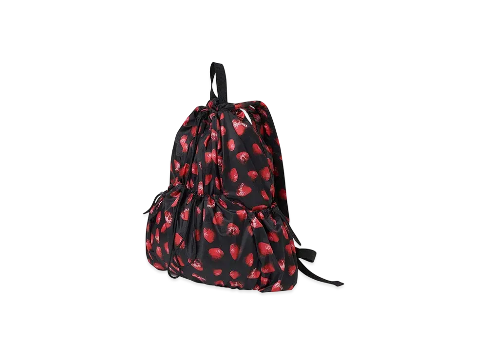 HYSTERIC GLAMOUR Ripstop Drawstring Daypack "Black"