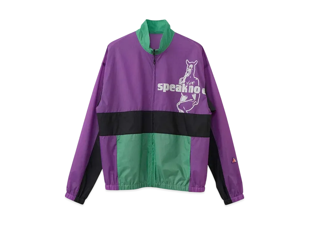 HYSTERIC GLAMOUR Women's Sheer Nylon Jacket "Purple"