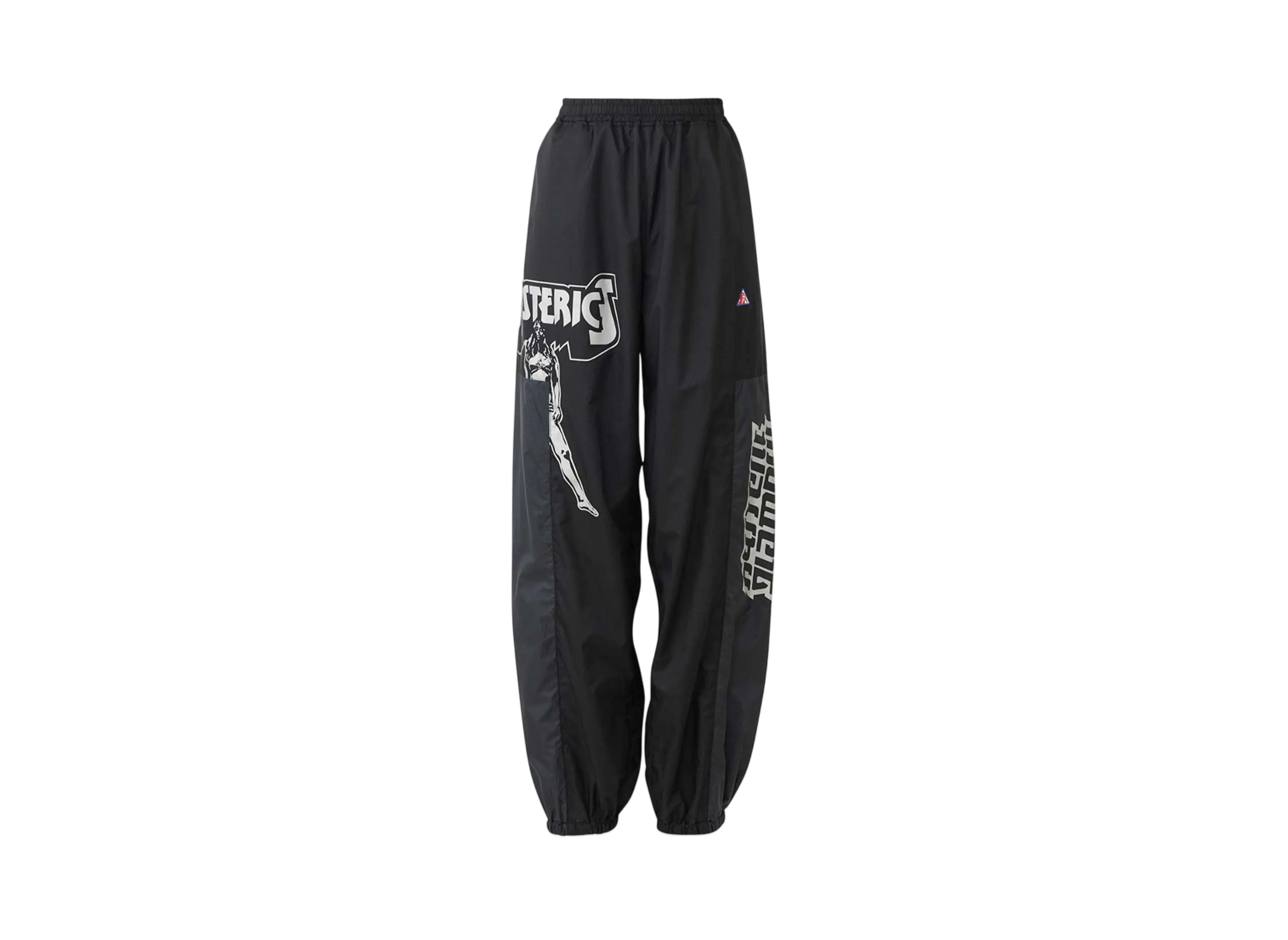 HYSTERIC GLAMOUR Women's Sheer Nylon Pants "Black"