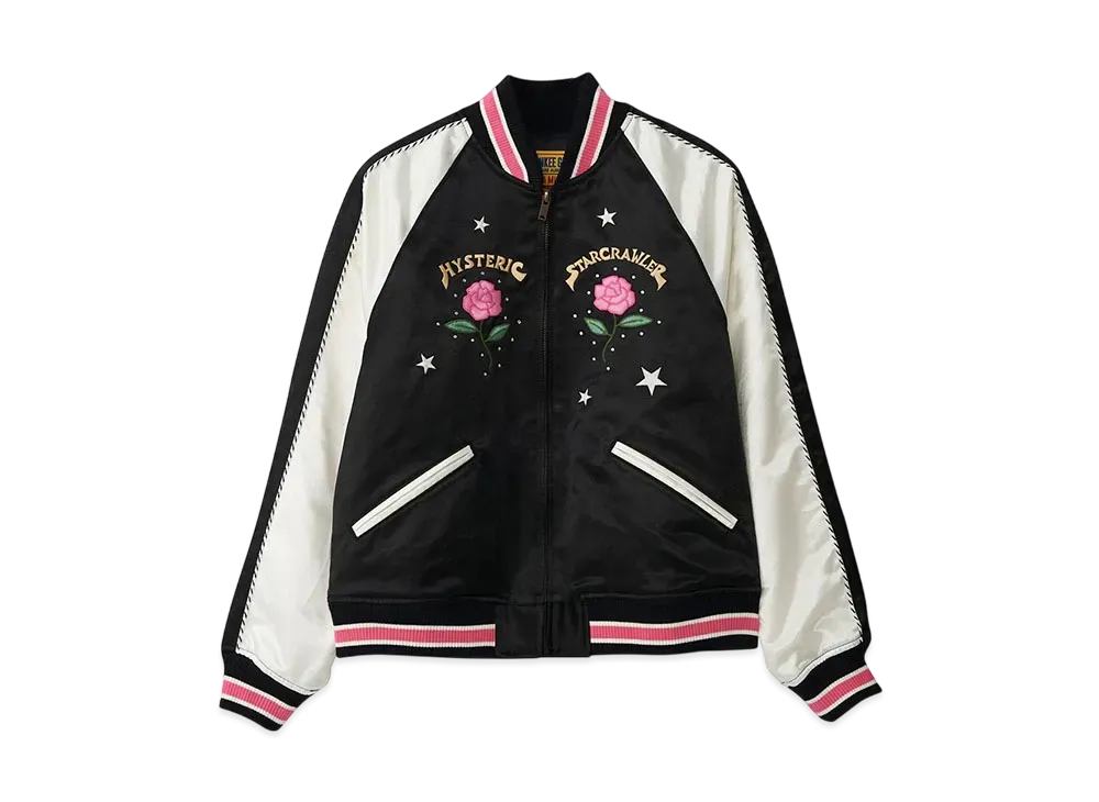 HYSTERIC GLAMOUR x Starcrawler Hg Sheep Star Embroidery Sukajan "Black"