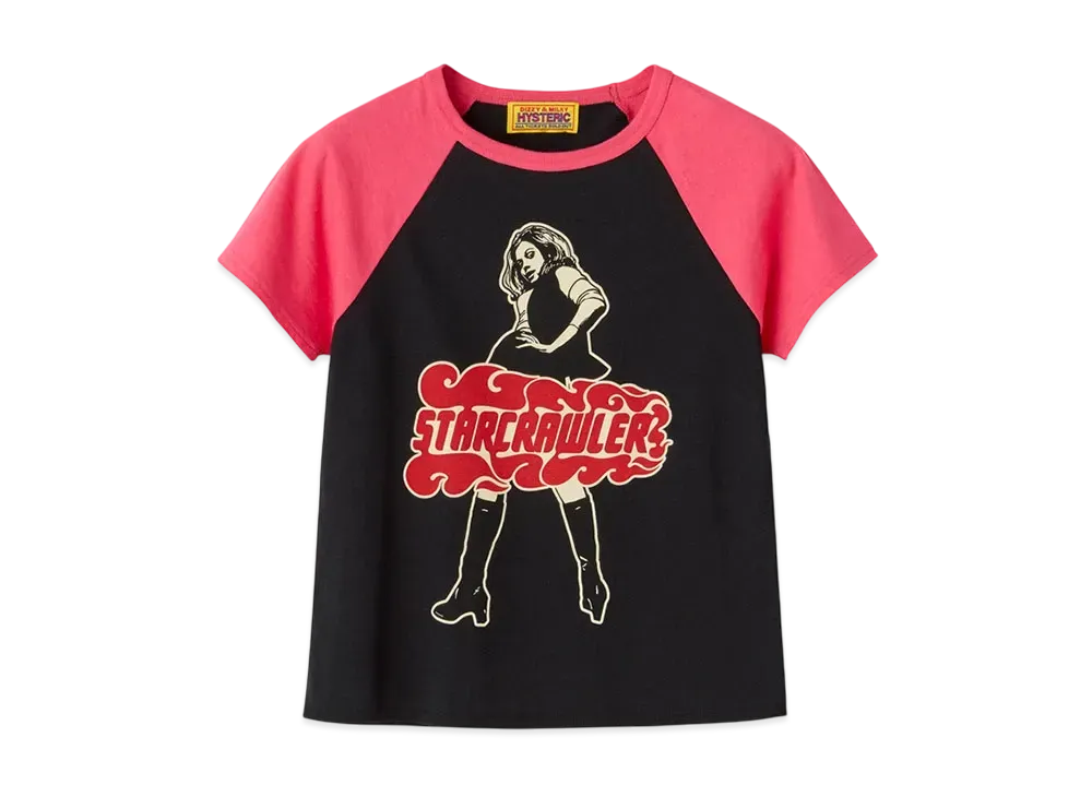 HYSTERIC GLAMOUR x Starcrawler Vixen Girl T-Shirt "Pink"