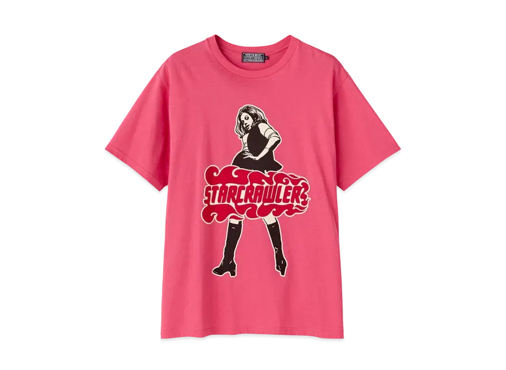 HYSTERIC GLAMOUR x Starcrawler Vixen Girl T-Shirt "Pink"