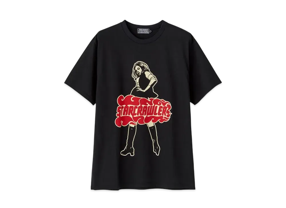 HYSTERIC GLAMOUR x Starcrawler Vixen Girl T-Shirt "Black"